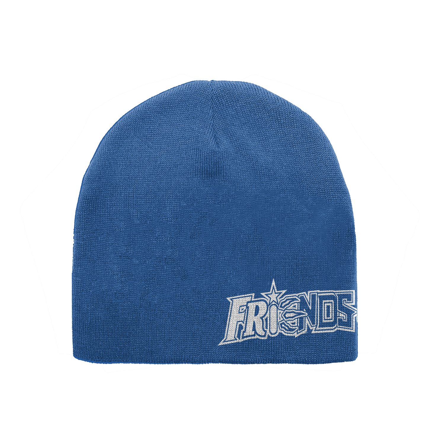 NBA LOGO BLUE BEANIE